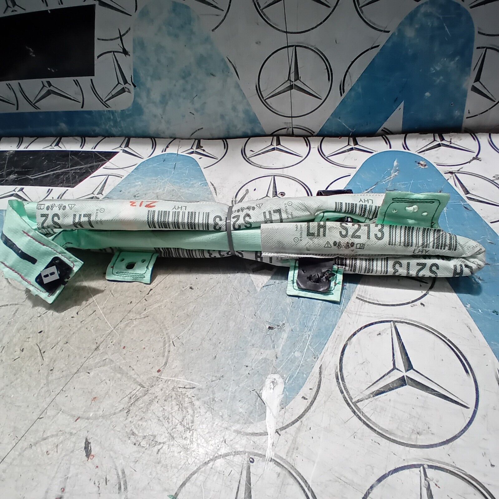 2020 MERCEDES E CLASS  LEFT PASSENGER SIDE ROOF CURTAIN A!R BAG 2138601102 FM197