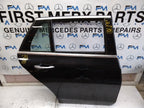 MERCEDES BENZ  E-CLASS W213 DRIVER SIDE REAR DOOR O/S/R COMPLETE BLACK FMD103