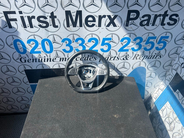 2014-2018 MERCEDES C CLASS W205 STEERING WHEEL WITH PADDLE SHIFTS A0004603803