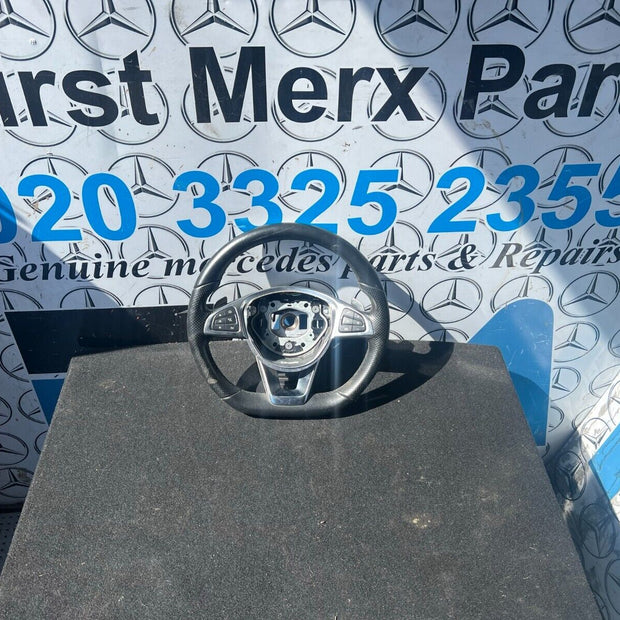 2014-2018 MERCEDES C CLASS W205 STEERING WHEEL WITH PADDLE SHIFTS A0004603803