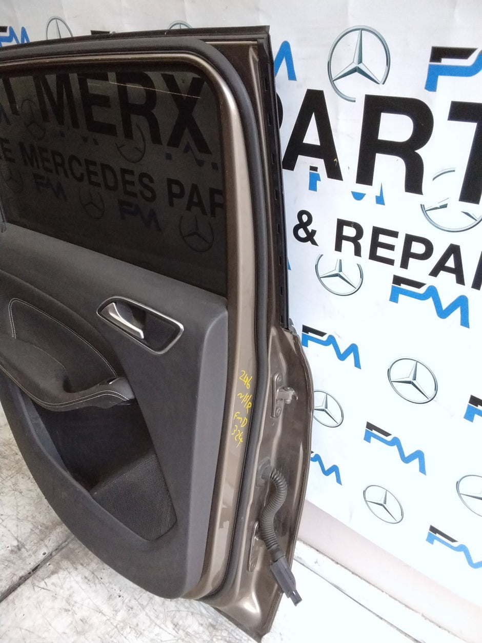 MERCEDES B-CLASS W246 DRIVER REAR DOOR OSR BROWN 2012-19 COMPLETE FMD324