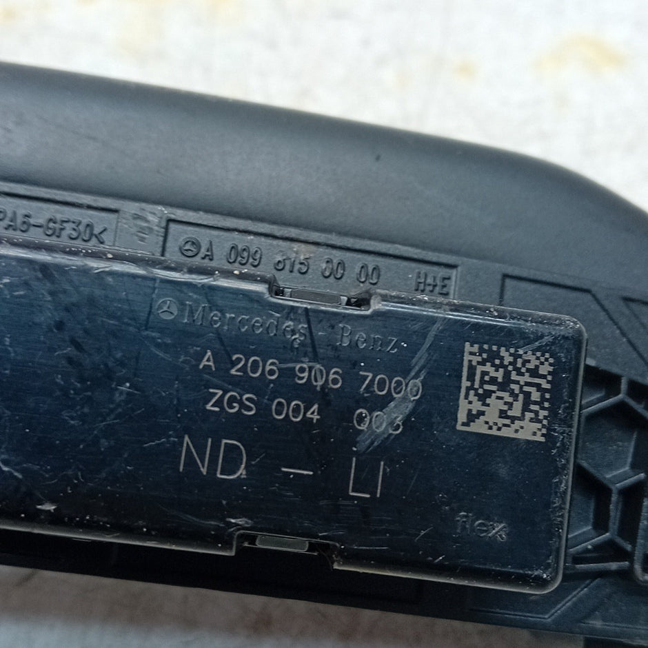 MERCEDES BENZ C-CLASS W206 LEFT PASSENGER ROOF HANDLE A2069067000 BLACK FM001453