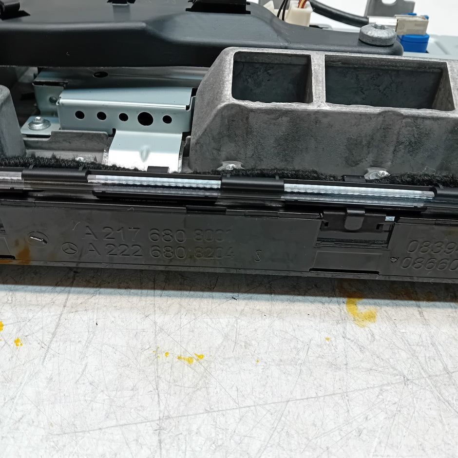 MERCEDES S-CLASS W222 DISPLAY SCREEN A2229007611 A2229005712 2016 FM001159