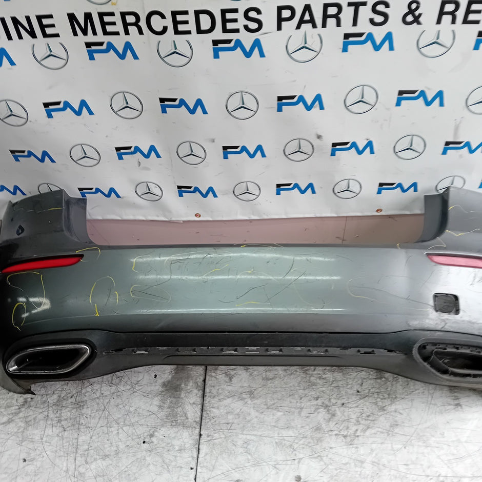 MERCEDES BENZ  A-CLASS W177 REAR BUMPER A1778804801 2018 GREY COMPLETE FMX7