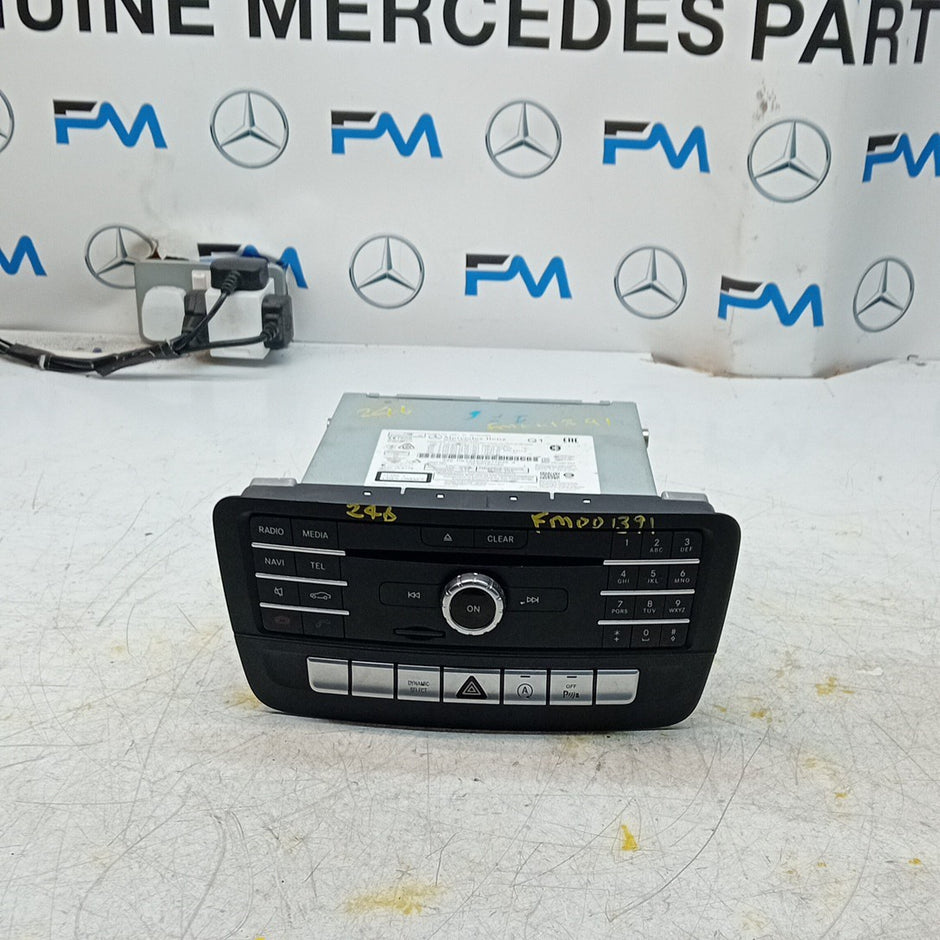 MERCEDES B CLASS W246 STEREO SAT NAV SYSTEM A2469002718 2012-19 FM001391