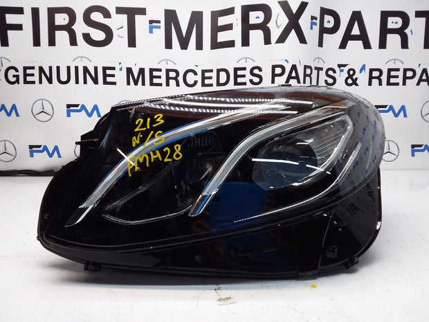 2018 MERCEDES E-CLASS W213 N/S Passenger Side Front Headlight A2139066501 FMH28