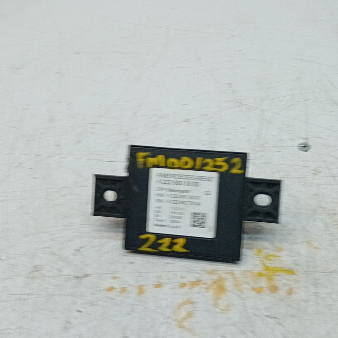 MERCEDES S CLASS W222  REAR CAMERA CONTROL MODULE ECU A2229000905 FM001252