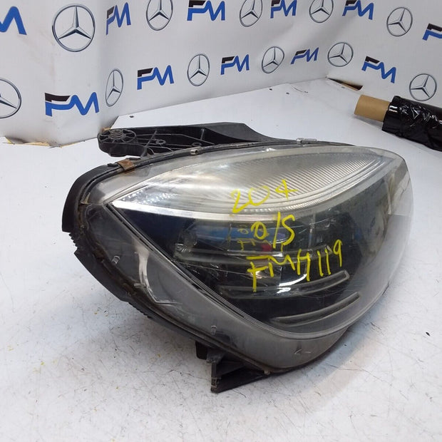 2008-2014 MERCEDES C-CLASS W204 HEADLIGHT DRIVER SIDE OS FMH119 (DAMAGED)