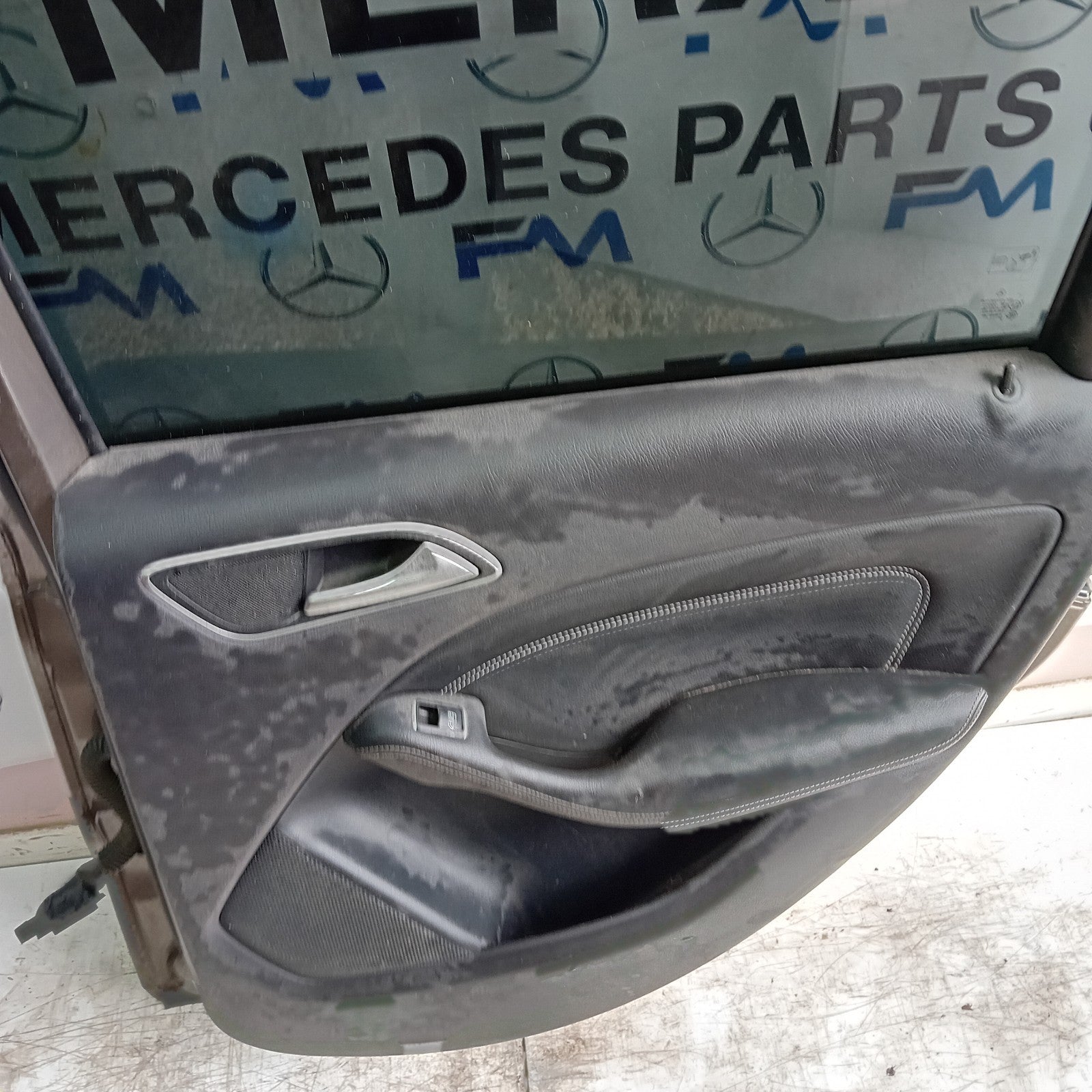 MERCEDES B-CLASS W246 DRIVER REAE DOOR OSR BROWN 2012-19 COMPLETE FMD260