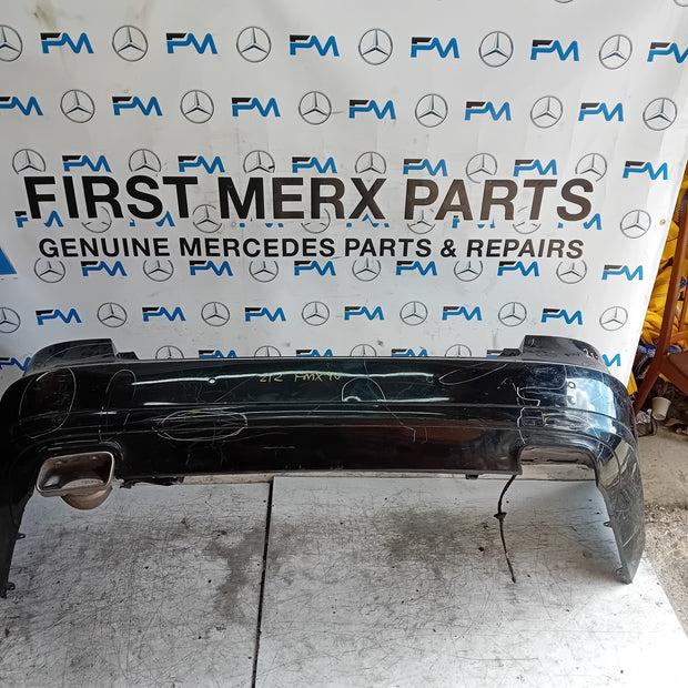 MERCEDES E-CLASS W212 ESTATE REAR BUMPER BLACK 2014 A2128851625 FMX90