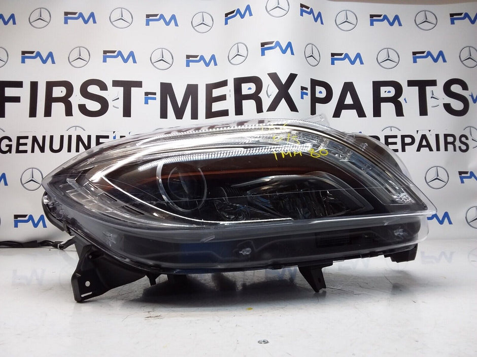 MERCEDES-BENZ W166 GLE DRIVER O/S HEADLIGHT A1668204159 FMH80 LED INTELLIGENT