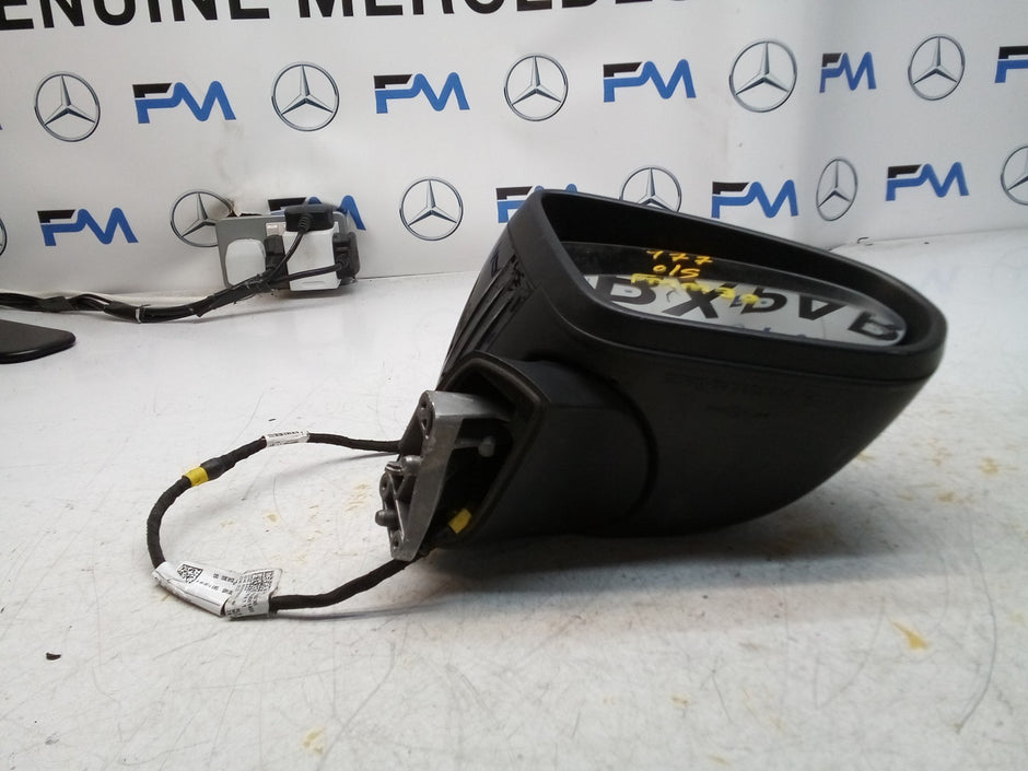 MERCEDES A-CLASS  W177 DRIVER SIDE WING MIRROR A1778108804 BLACK FMM30