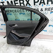 MERCEDES A-CLASS W176 SLN DRIVER REAR DOOR OSR BLACK 2012-18 COMPLETE FMD258