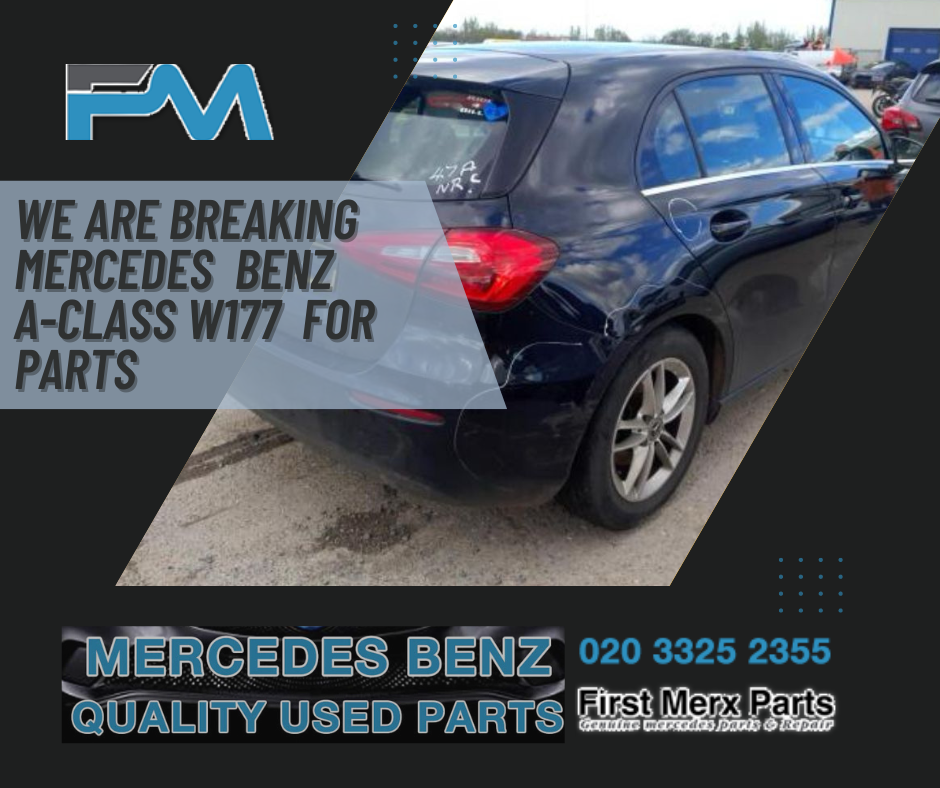 MERCEDES BENZ A-CLASS W177 BREAKING / FRONT & REAR BUMPER AND WINGS