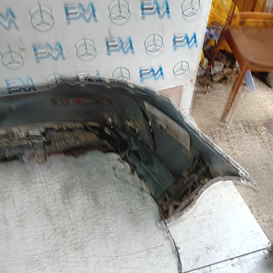 MERCEDES BENZ C-CLASS W205 COUPE REAR BUMPER 2015 WHITE COMPLETE FMX62