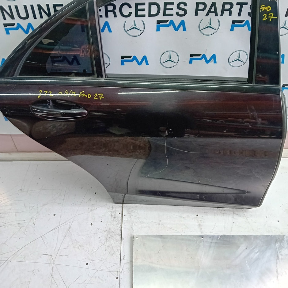 MERCEDES BENZ S-CLASS W222 DRIVER REAR DOOR (OFF SIDE REAR) BROWN 2013-20 FMD27