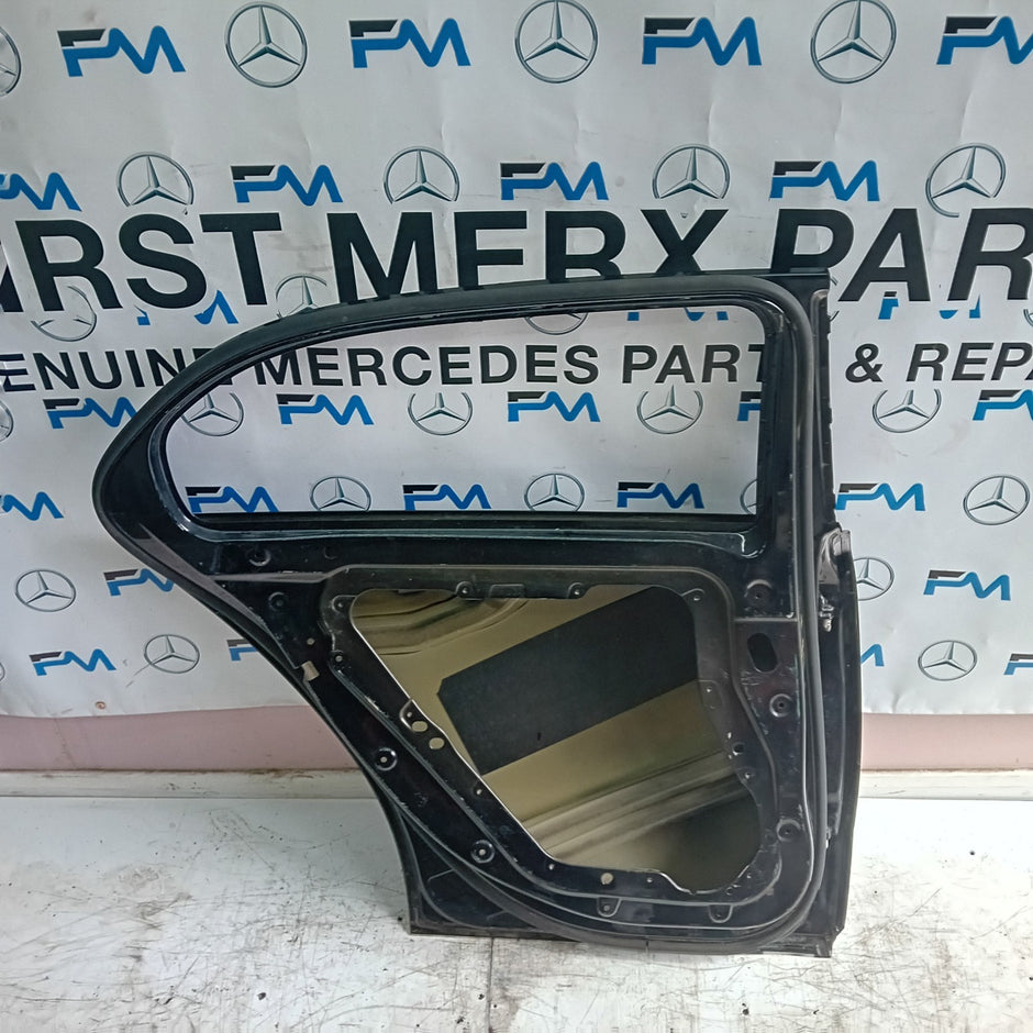 MERCEDES BENZ A-CLASS W177 PASSENGER SIDE REAR DOOR N/S/R BLACK  FMD144