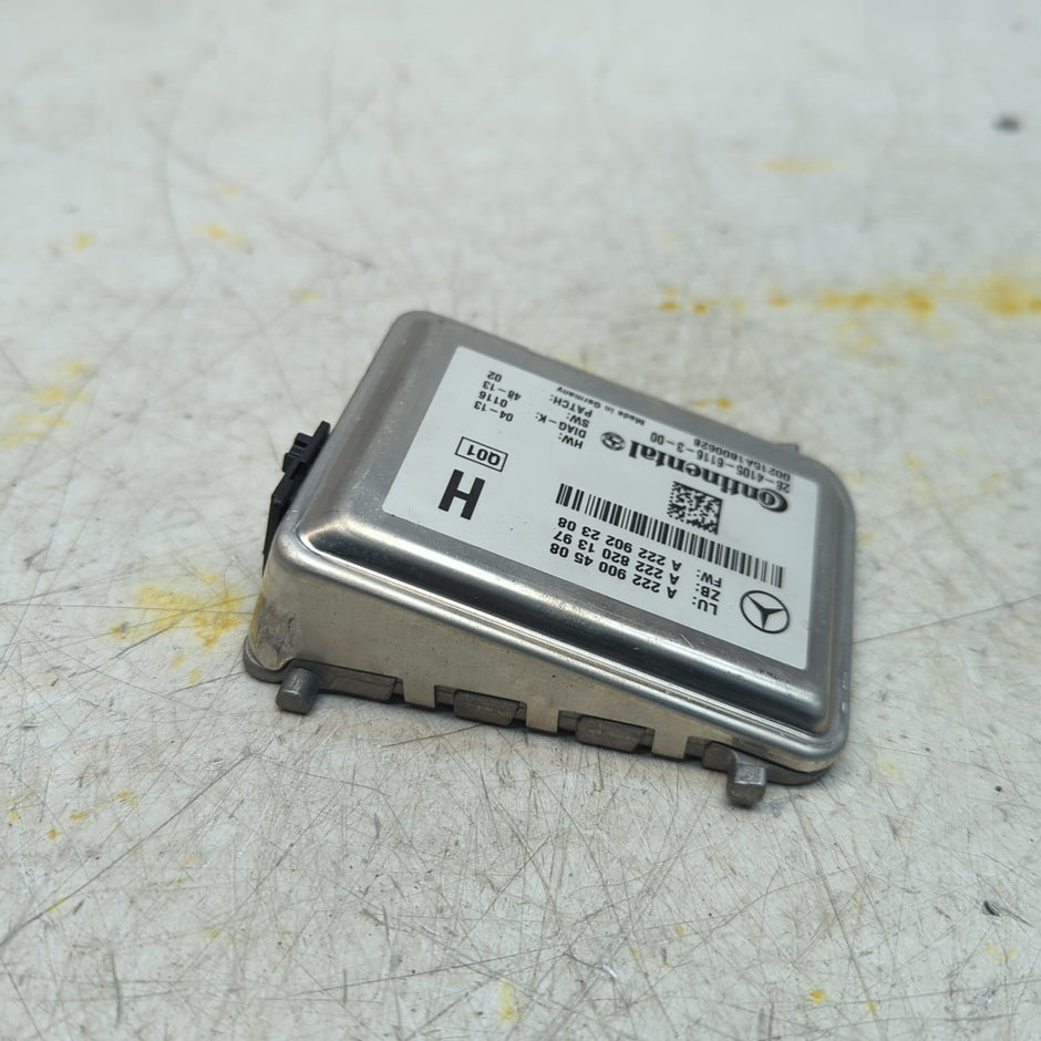 MERCEDES BENZ S-CLASS W222 FRONT WINDSHIELD CAMERA CONTROL A2229004508 FM001417