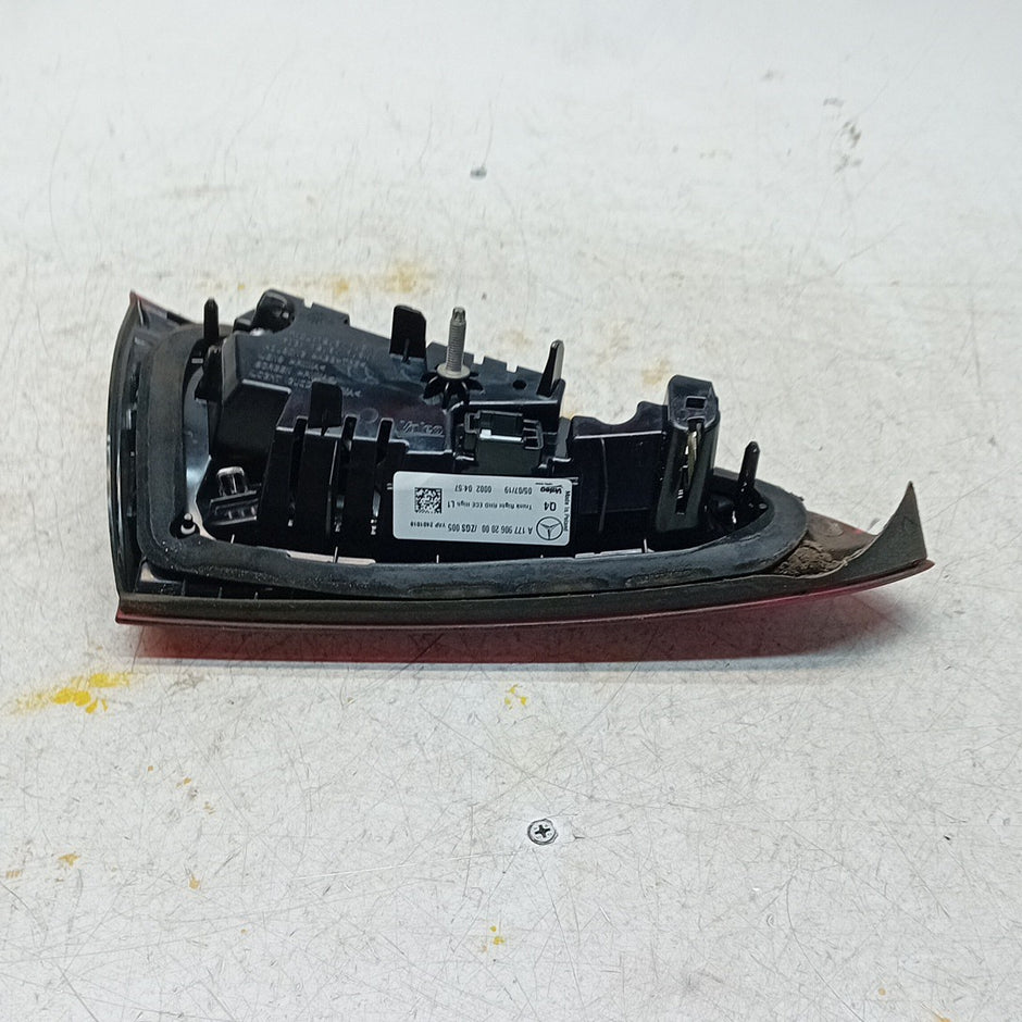 MERCEDES A-CLASS W177 DRIVER RIGHT OS REAR INNER TAIL LIGHT A1779062000 FMT231