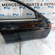 MERCEDES E-CLASS W212 SLN DRIVER FRONT DOOR OSF 2009-16 BLACK COMPLETE FMD361