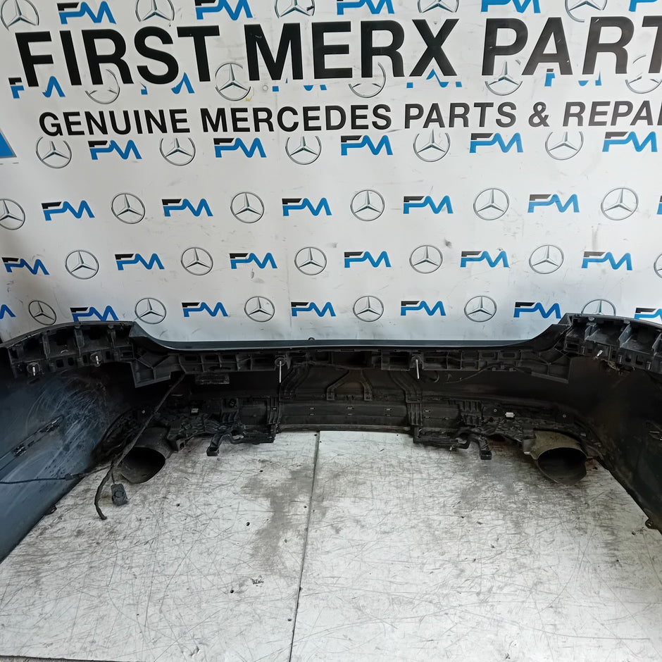 MERCEDES BENZ E-CLASS W212 REAR BUMPER BLACK 2014 A2128854465 FMX126