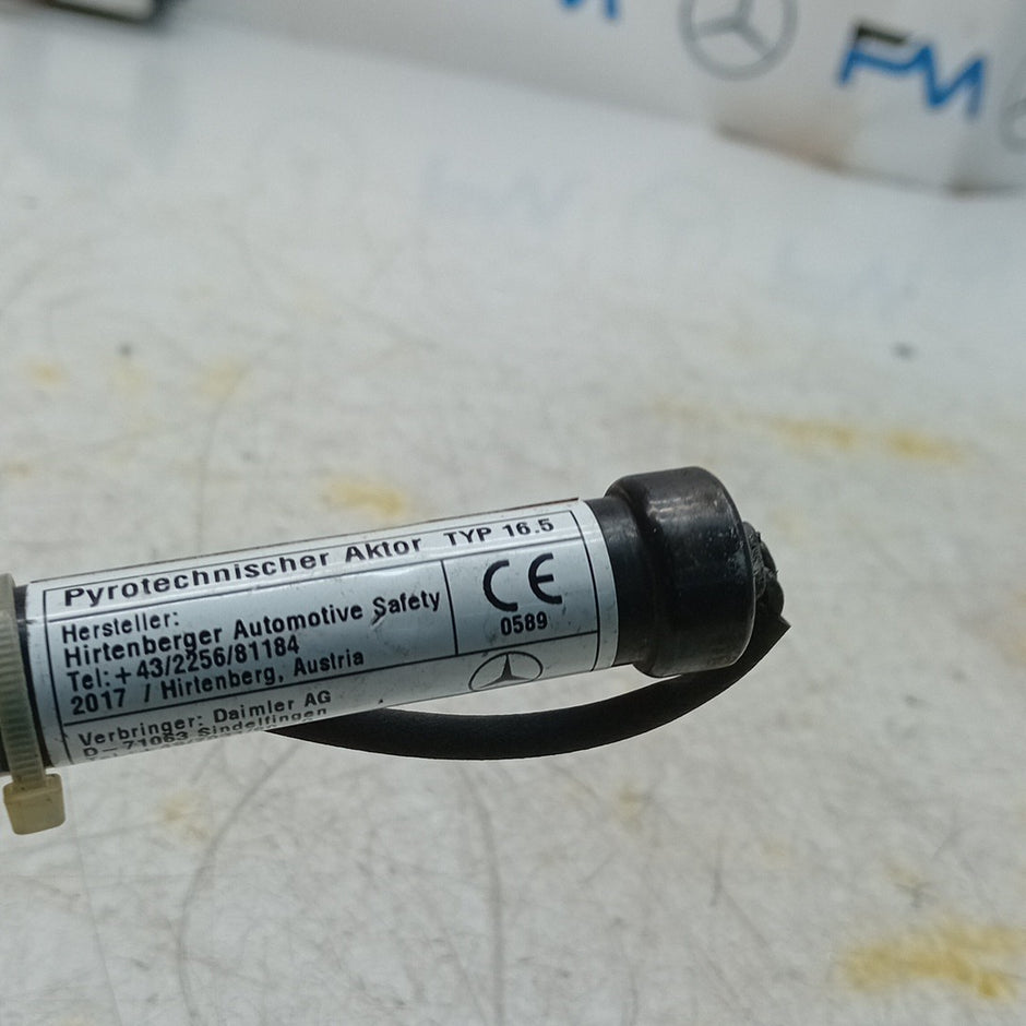 MERCEDES E CLASS W213 BONNET PEDESTRIAN ACTUATOR A2139062201 2017 FM001442