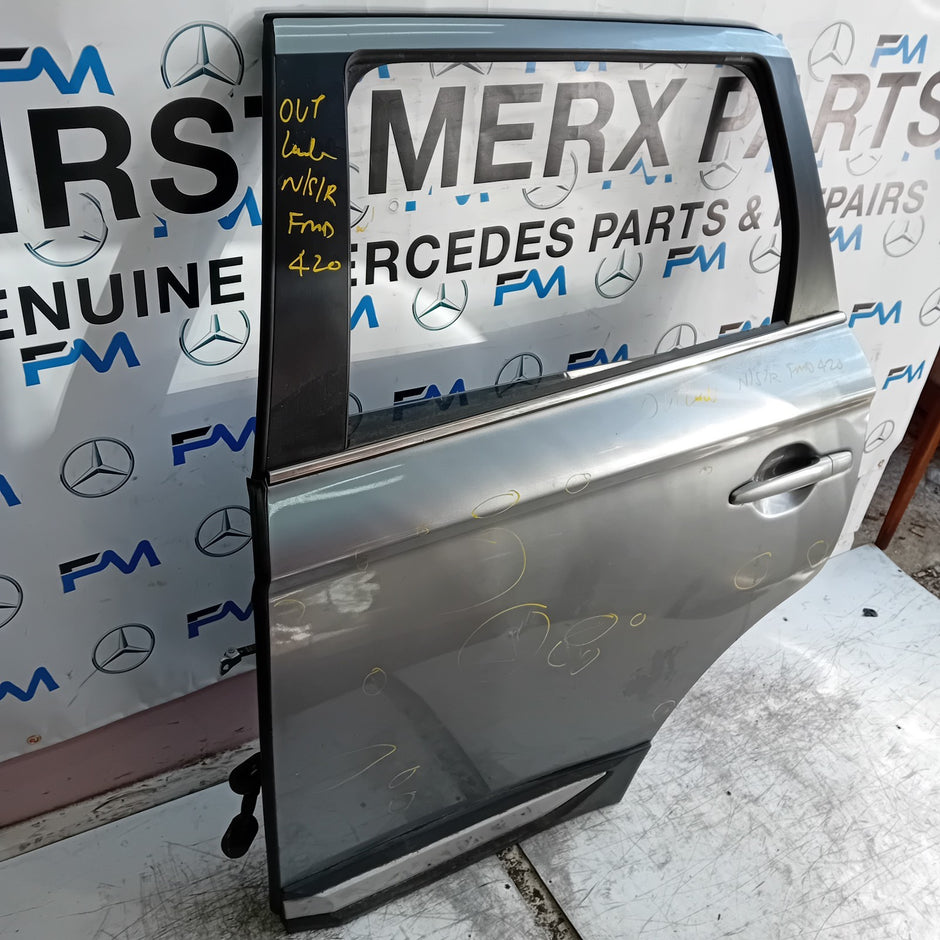 MITSUBISHI OUTLANDER MK3 PASSENGER SIDE REAR DOOR NSR 2013 GREY FMD420