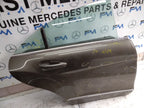 MERCEDES CLS W218 COU DRIVER REAR DOOR OSR BROWN 2018 ON COMPLETE FMD342