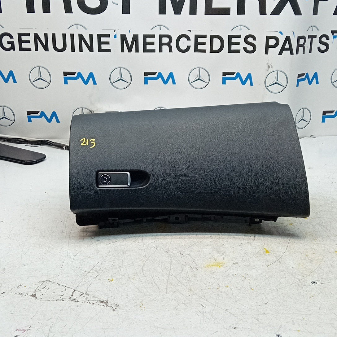 MERCEDES E-CLASS W213 DASHBOARD GLOVEBOX 2016 ON A2136800391 BLACK FM001315