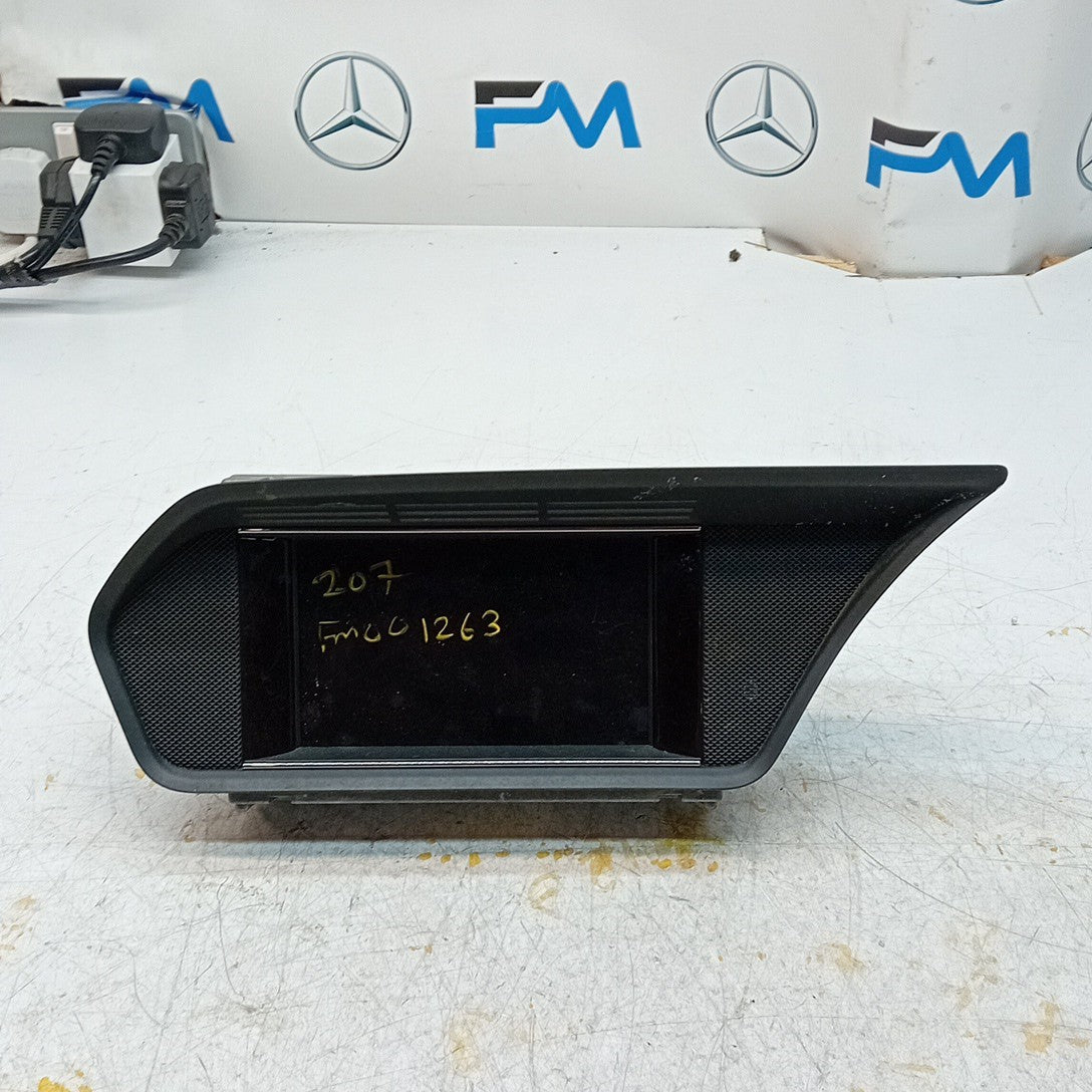 MERCEDES BENZ E-CLASS W212 SAT NAV DISPLAY SCREEN A2129008707 FM001263