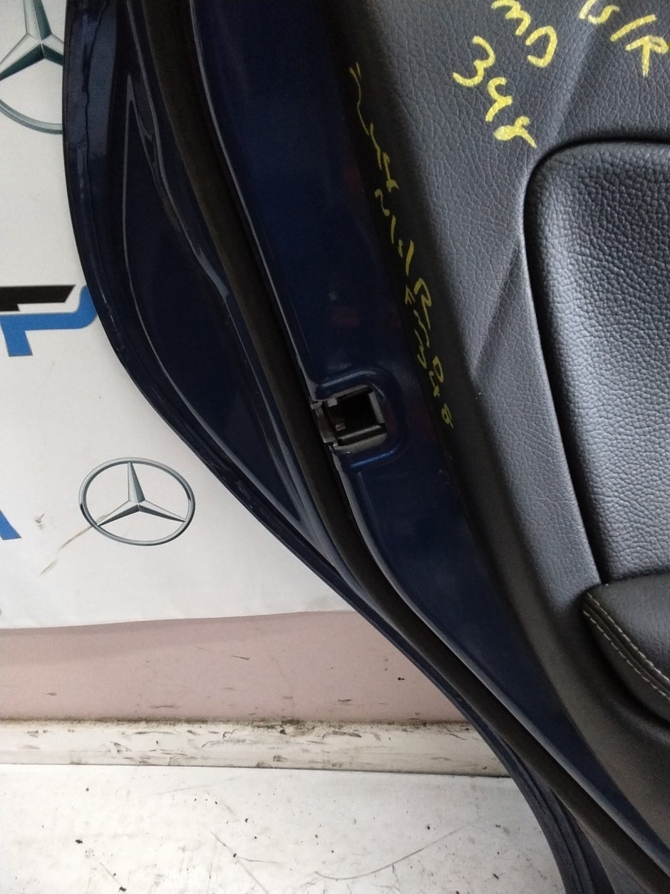 MERCEDES B-CLASS W246 PASSENGER REAR DOOR NSR BLUE 2012-19 COMPLETE FMD348