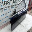 MERCEDES E-CLASS W213 PASSENGER SIDE FRONT DOOR N/S/F BLUE COMPLETE FMD137