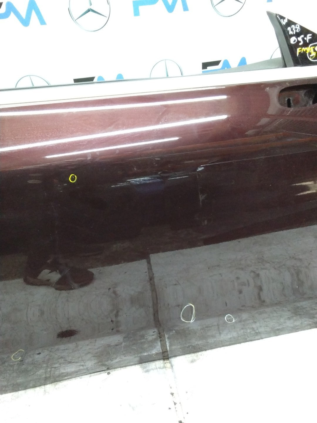 MERCEDES BENZ  E-CLASS W238  DRIVER FRONT DOOR OSF  2017-23 COMPLETE FMD540