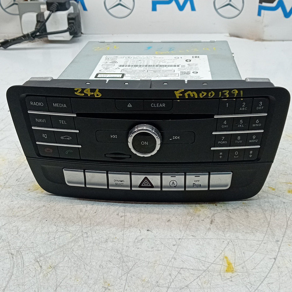 MERCEDES B CLASS W246 STEREO SAT NAV SYSTEM A2469002718 2012-19 FM001391