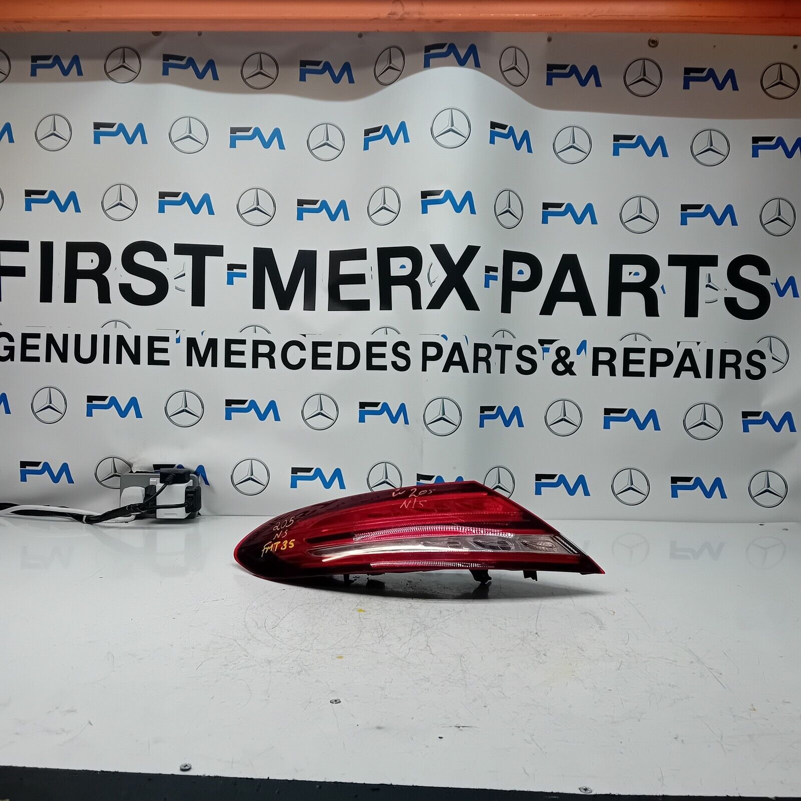 MERCEDES C-CLASS 2020 W205 COUPE REAR PASSENGER N/S TAIL LIGHT A2059063105 FMT35