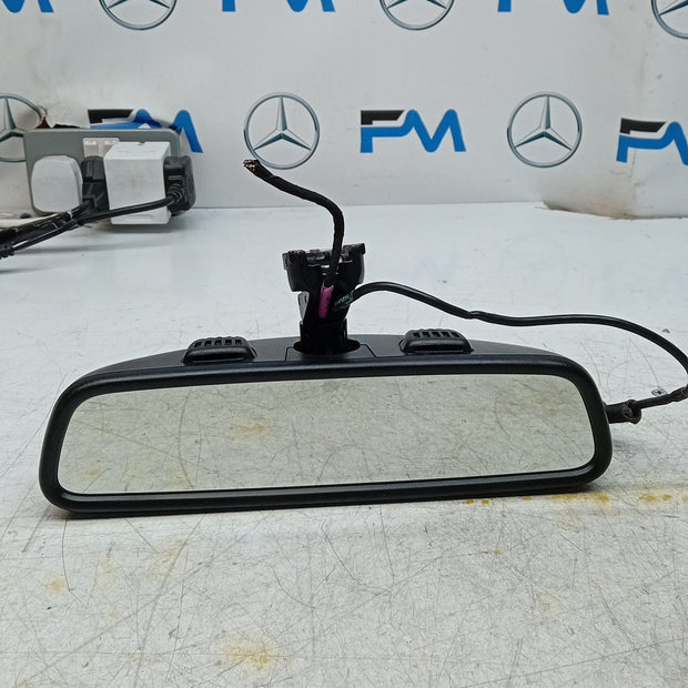 MERCEDES BENZ GLC X253 INTERIOR REAR VIEW MIRROR BLACK 2016 ON FM001515