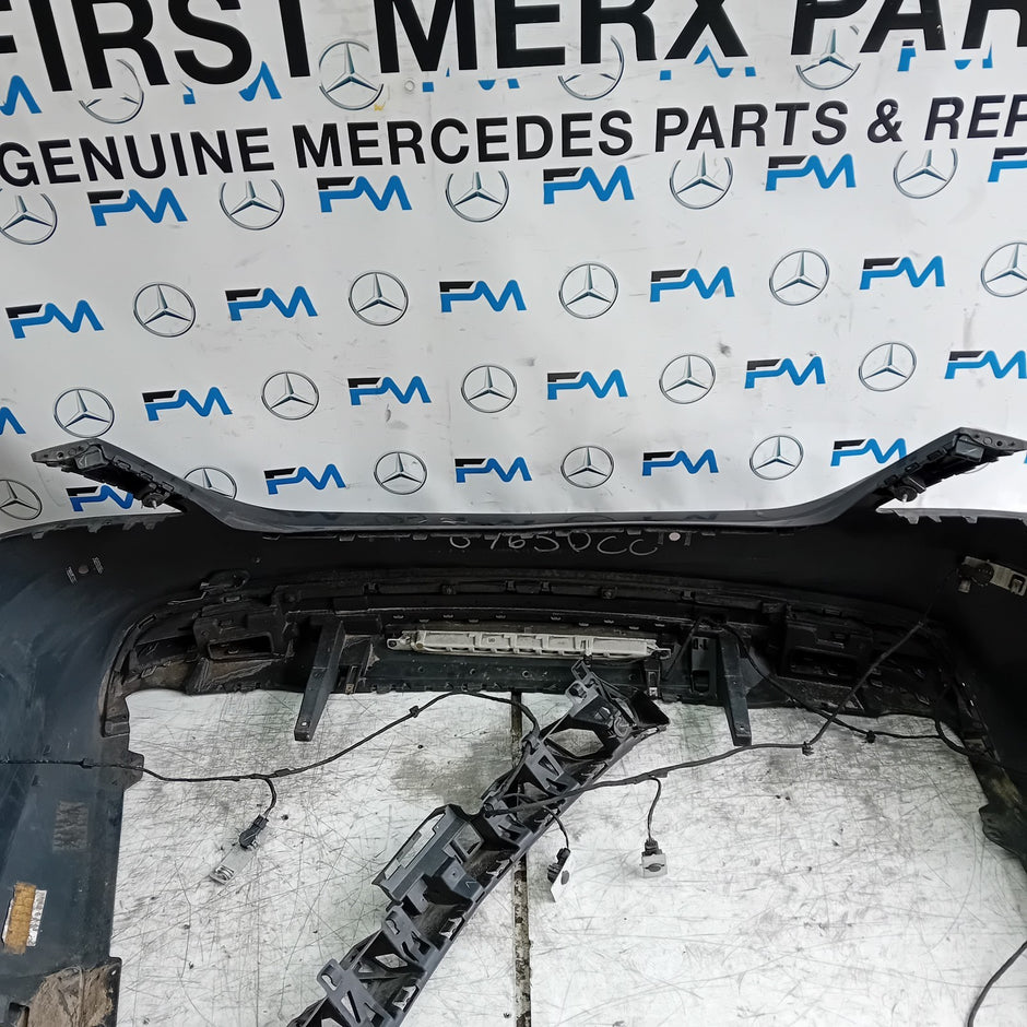 MERCEDES BENZ  S-CLASS W222 REAR BUMPER 2018 A2228851525 BLACK FMX27