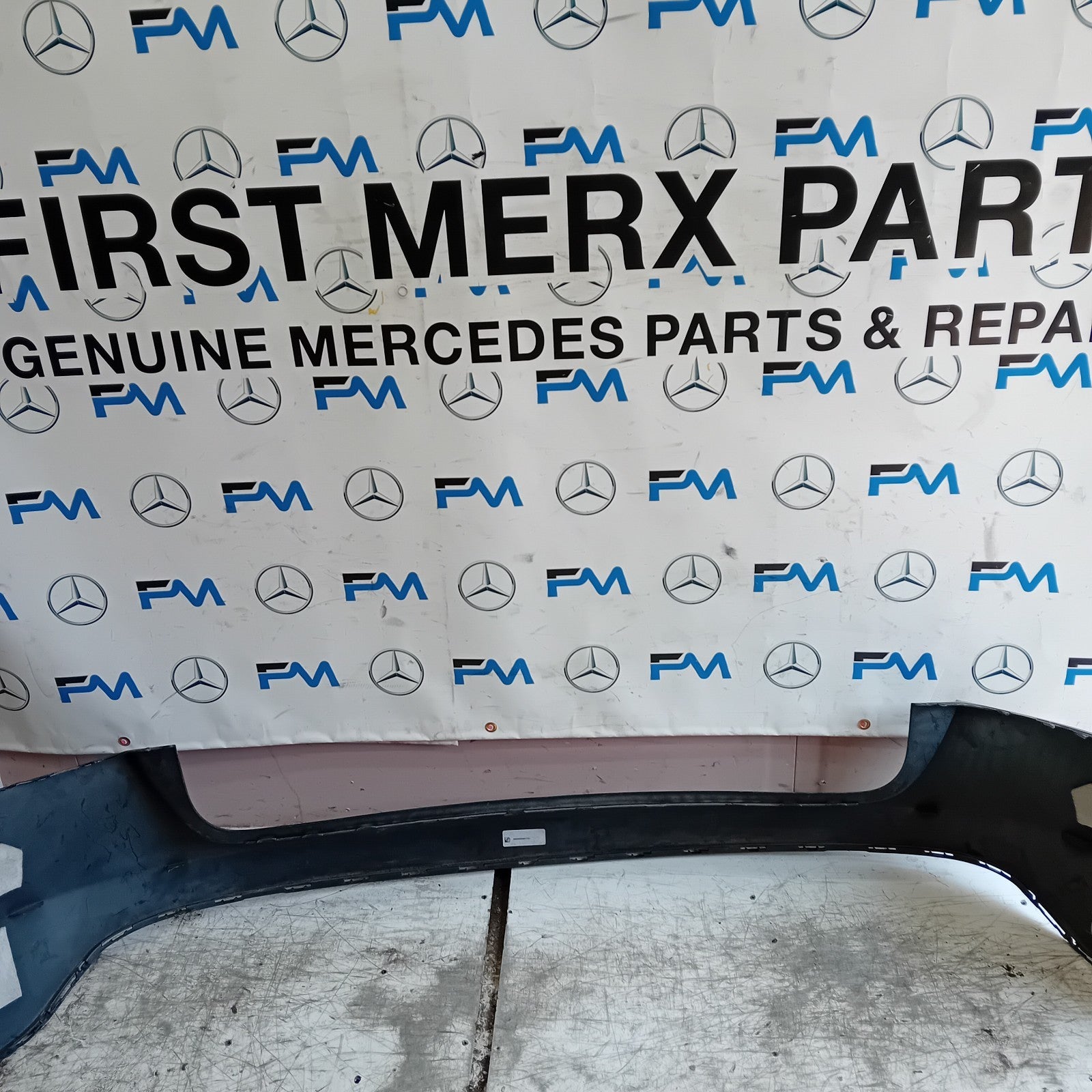 MERCEDES BENZ GLA X156 REAR BUMPER BLACK 2014-19  A1568800003 FMX113