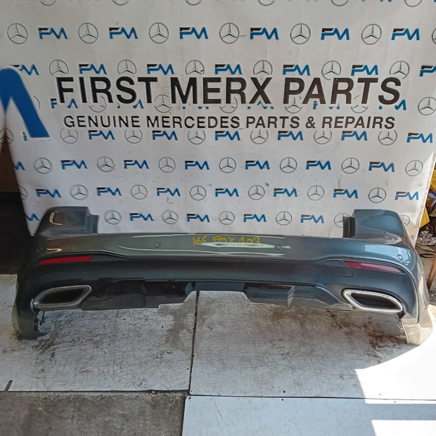 MERCEDES E-CLASS W213 ESTATE REAR BUMPER 2016 A2138852225 GREY COMPLETE FMX103