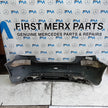 MERCEDES BENZ A-CLASS W176 REAR BUMPER 2016 ON GREY COMPLETE A1768807040 FMX35