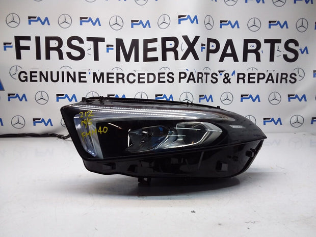 2014 MERCEDES E-CLASS W212 N/S Passenger Side Front Headlight FMH40 LED HIGH