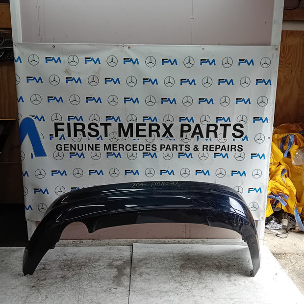 MERCEDES BENZ C-CLASS W204 REAR BUMPER BLUE 2011 A2048850025 FMX132