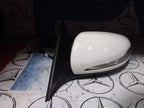 MERCEDES W205 PASSANGER SIDE DRIVER SIDE MIRROR 2015 WHITE A2058101916