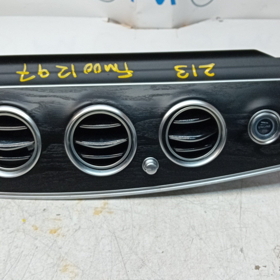 MERCEDES E-CLASS DASHBOARD TRIM PANEL+ 4 AIRVENT+ ENGINE START BUTTON FM001297