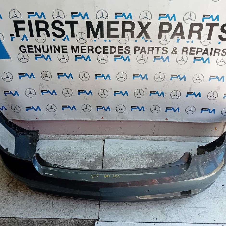 MERCEDES BENZ E-CLASS W207 COUPE REAR BUMPER GREY 2013 FMX149