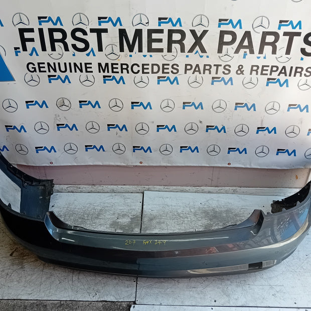 MERCEDES BENZ E-CLASS W207 COUPE REAR BUMPER GREY 2013 FMX149