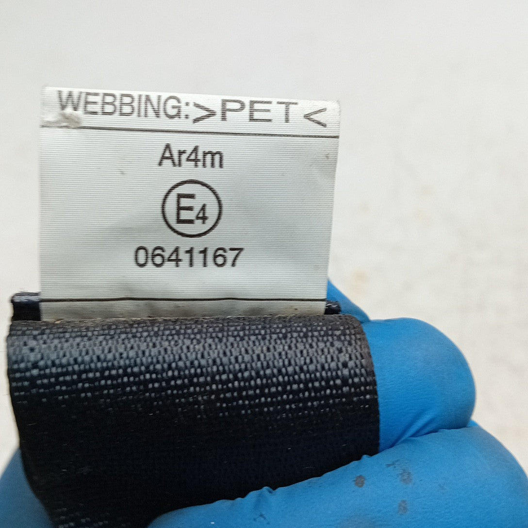 MITSUBISHI OUTLANDER MK3 SEAT BELT REAR DRIVER OSR TK AB2 EN314 BLACK FM001240