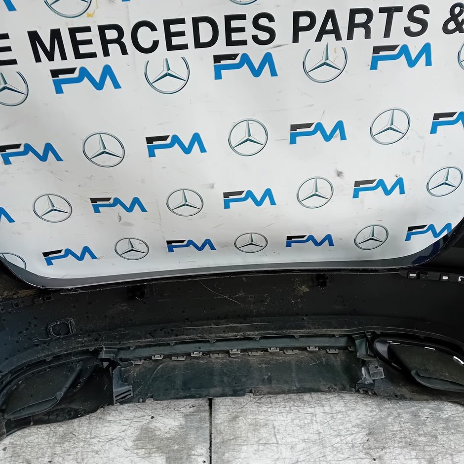 MERCEDES BENZ  A-CLASS W177 REAR BUMPER A1778805400 2018 BLACK FMX9