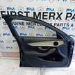 MERDEDES C-CLASS W205 DRIVER SIDE FRONT DOOR NSF BLUE 2014 ON COMPLETE FMD184