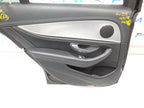 MERCEDES BENZ  E-CLASS W213 PASSENGER SIDE REAR DOOR N/S/R COMPLETE BLACK FMD62